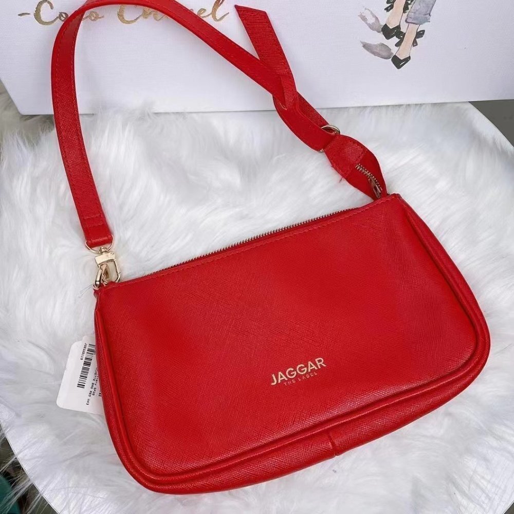 JAGGAR Red Shoulder Mini Bag